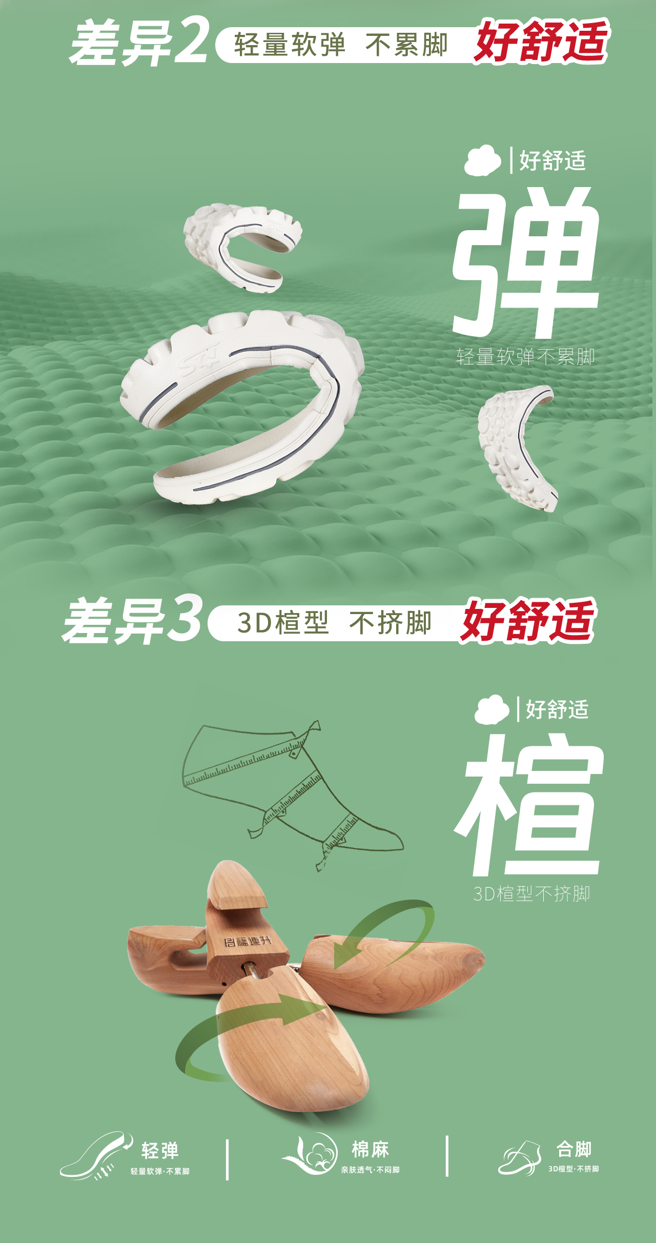 福連升鞋子棉麻呵護(hù)養(yǎng)腳健康