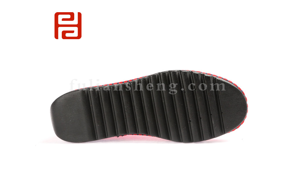 福連升春款女士刺繡臉譜社會(huì)鞋養(yǎng)生民族風(fēng)老北京布鞋圖片