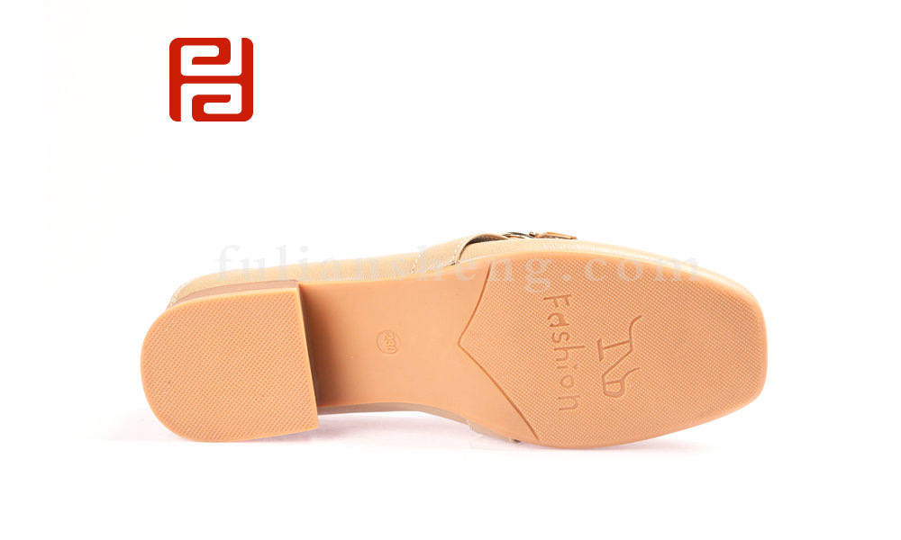 福連升時(shí)尚休閑光面女鞋淺口單鞋低跟休閑鞋圖片