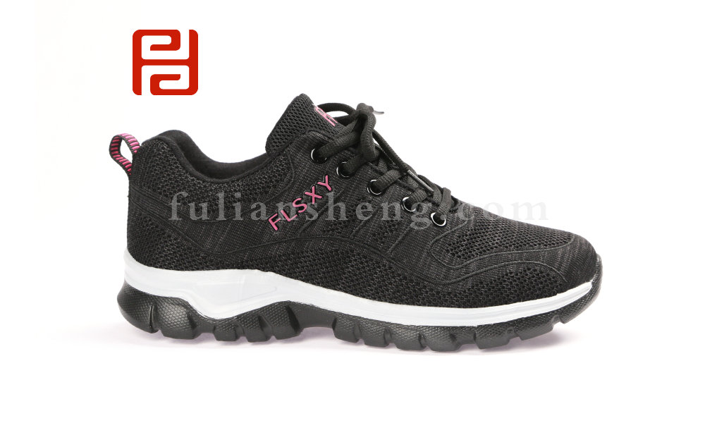 福連升春款女士輕便透氣飛織健步鞋運(yùn)動(dòng)老北京布鞋圖片