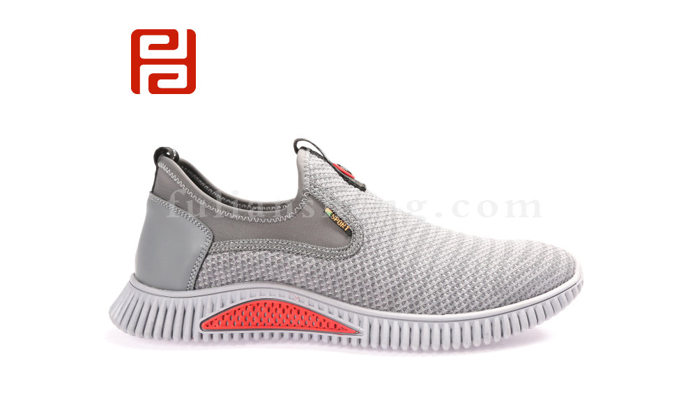 福連升春款男士透氣網(wǎng)面一腳蹬運動防滑老北京布鞋圖片