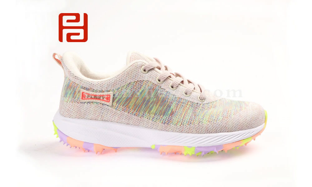 福連升炫彩女鞋時尚運動鞋軟釘?shù)浊閭H款男女春季單鞋圖片