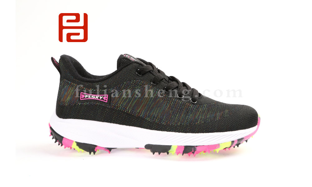 福連升炫彩女鞋時尚運動鞋軟釘?shù)浊閭H款男女春季單鞋圖片