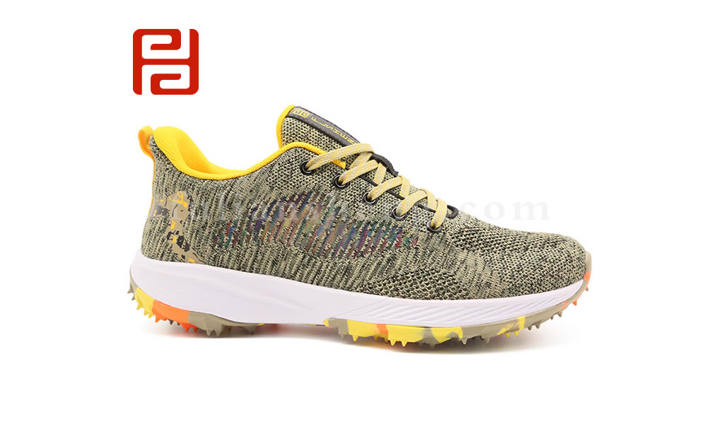 福連升夏時(shí)尚休閑潮流運(yùn)動(dòng)鞋 炫彩橡塑底飛織透氣鞋面圖片