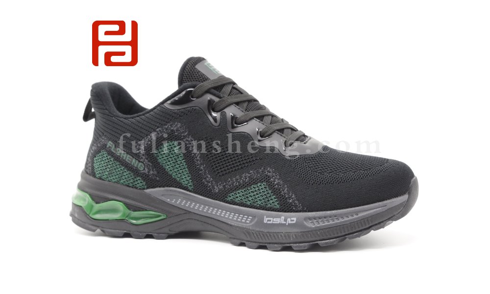 福連升2020冬季新款防水飛織運(yùn)動(dòng)鞋中年旅游鞋男鞋圖片