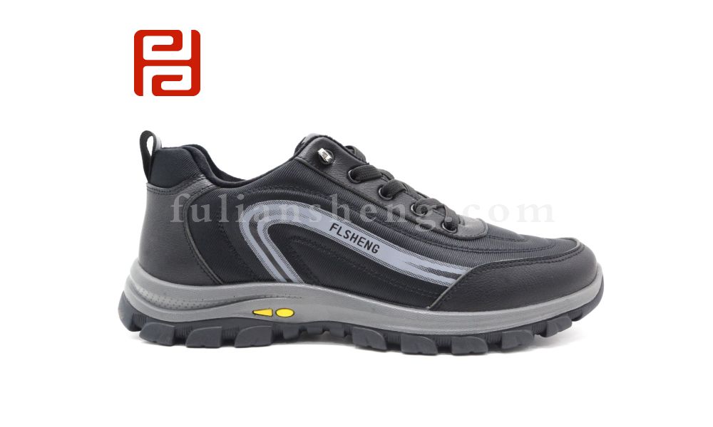 福連升休閑鞋男鞋中老年舒適保暖運(yùn)動(dòng)鞋橡膠軟底FJA-98265061圖片