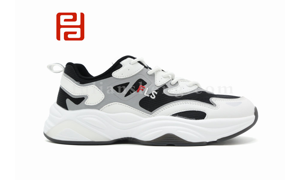 福連升秋季新款運(yùn)動休閑鞋老爹鞋厚底輕便運(yùn)動男鞋