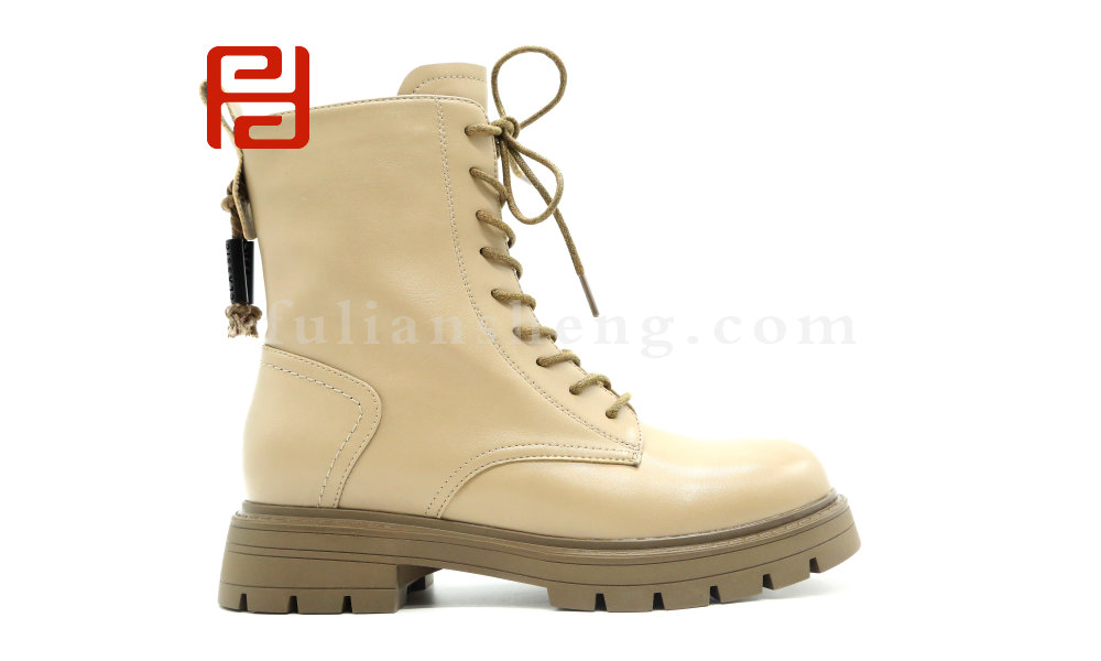 福連升冬季休閑女鞋時(shí)尚中幫馬丁靴老北京布鞋