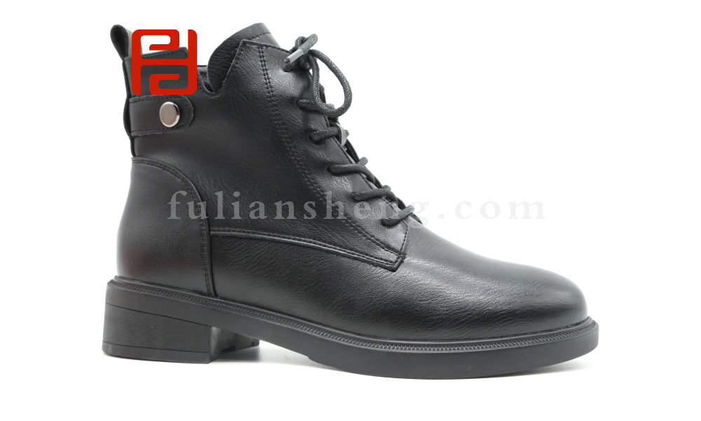 福連升冬季舒適柔軟馬丁靴休閑女鞋老北京布鞋