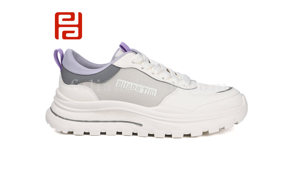 福連升春秋女鞋輕便單鞋皮面復(fù)古超輕休閑鞋