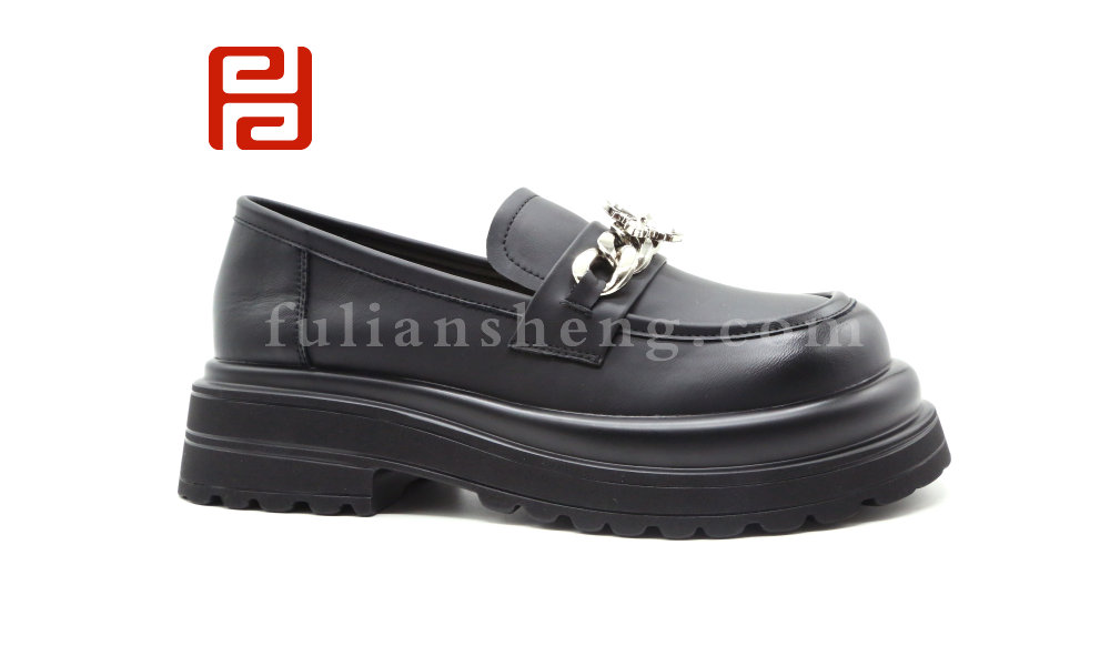 福連升春秋女鞋甜辣時(shí)尚增高樂(lè)福鞋單鞋