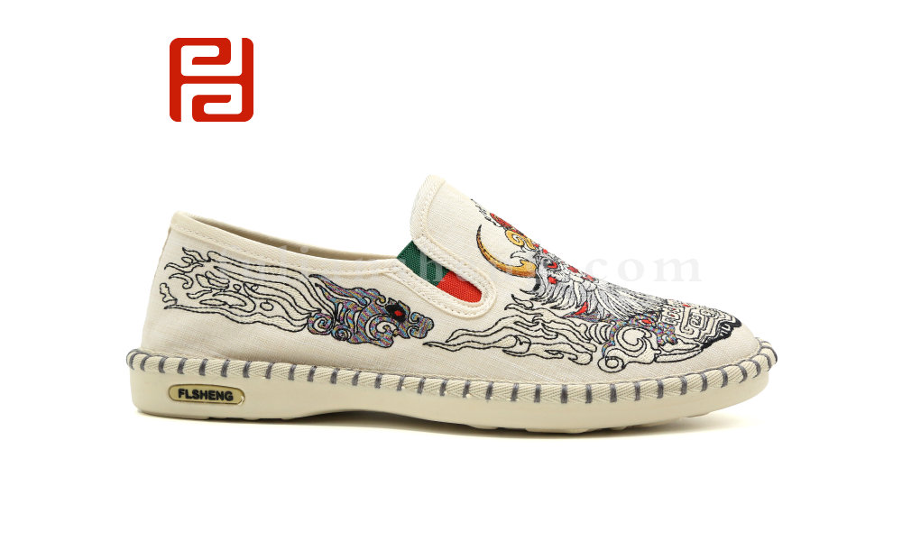 福連升春秋時(shí)尚國(guó)粹休閑鞋中國(guó)風(fēng)男鞋老北京布鞋