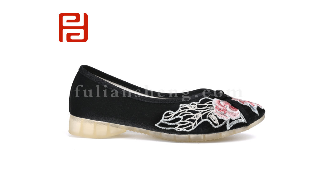 福連升春秋女鞋漢唐風(fēng)韻漢舞鞋中國風(fēng)老北京布鞋