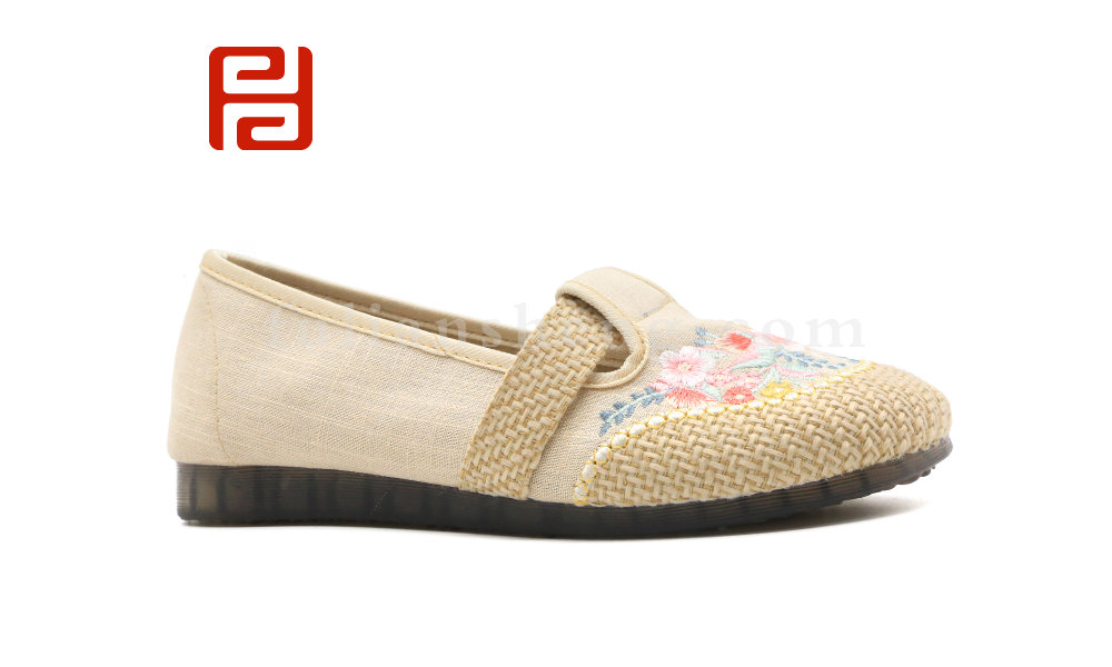 福連升夏季女鞋漢唐風(fēng)韻北京布鞋中國風(fēng)尚休閑鞋
