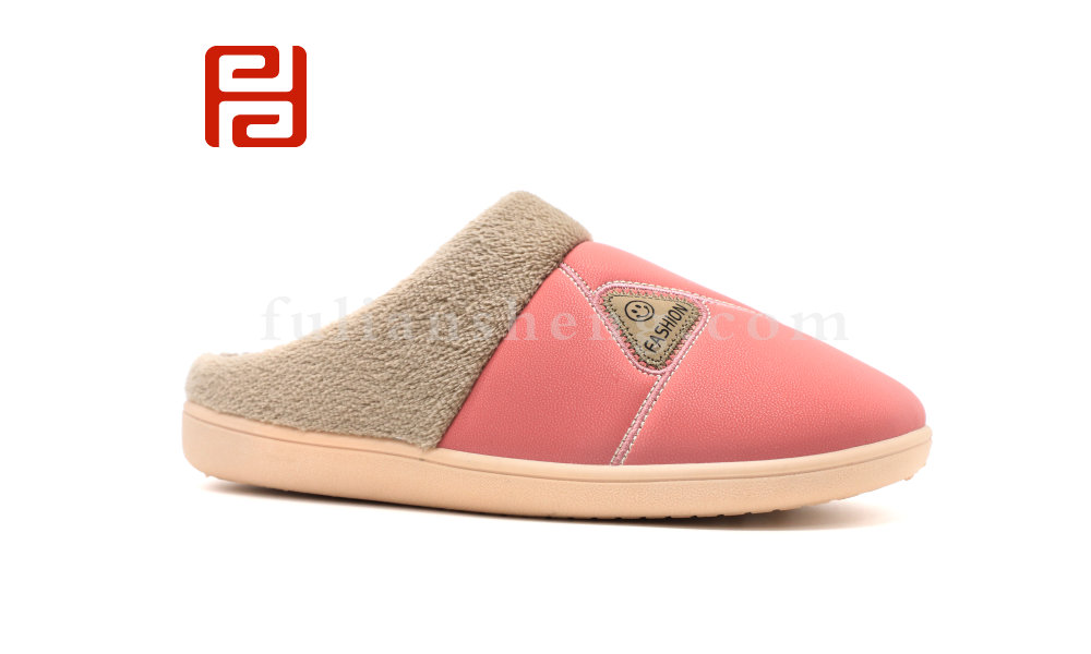 福連升冬季新款居家時(shí)光女鞋居家拖鞋