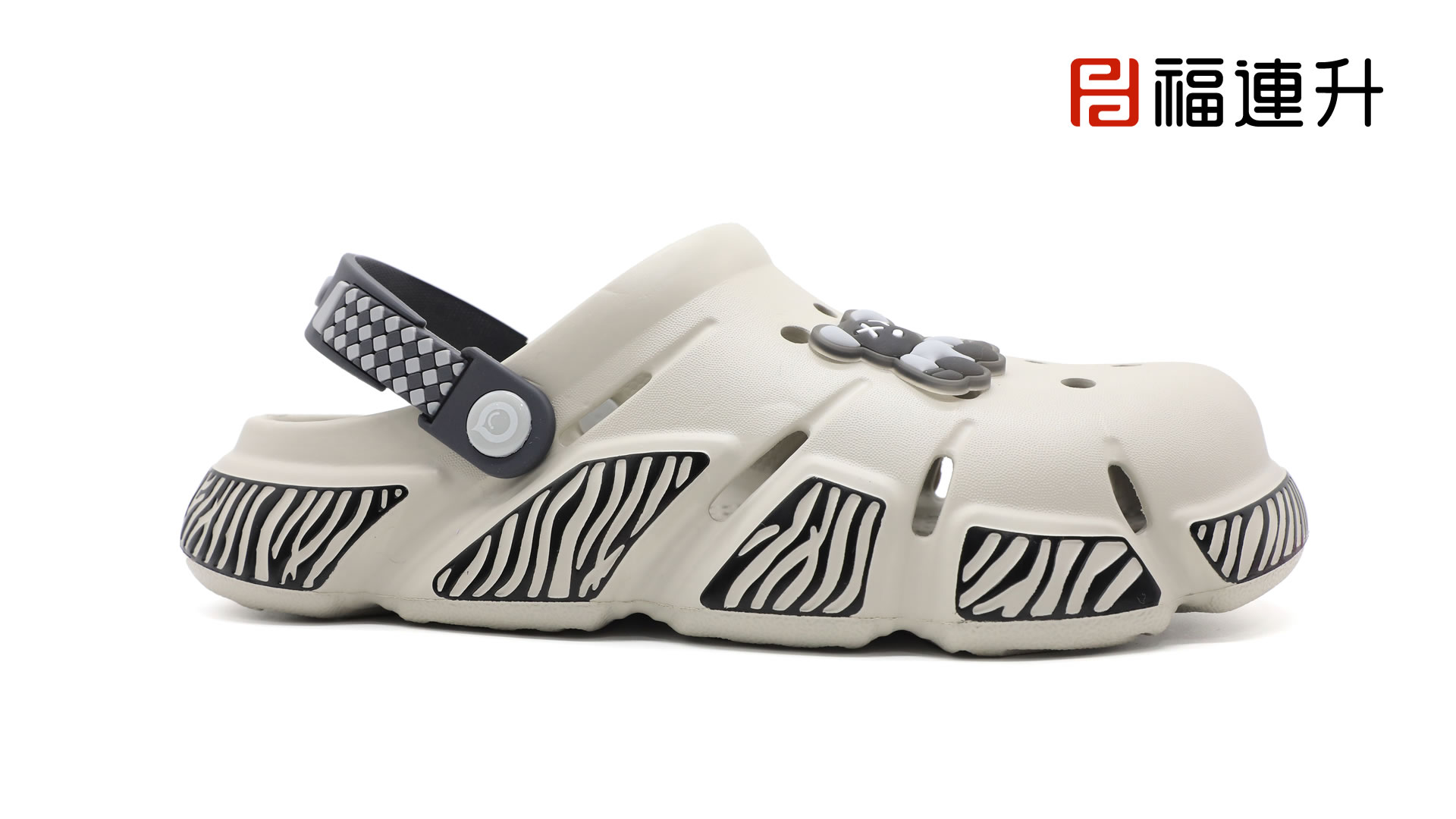 福連升夏季新款休閑男拖鞋