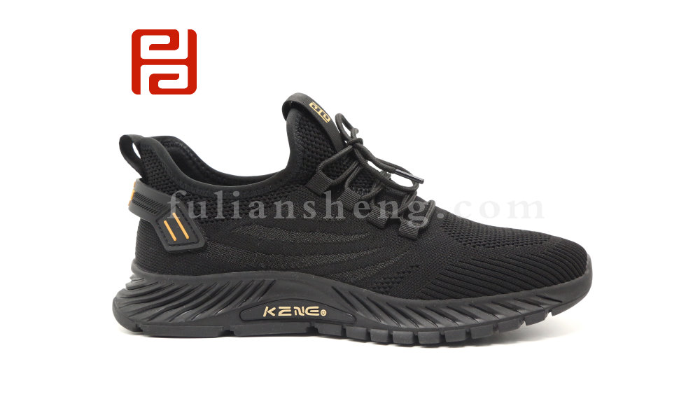 福連升老北京運(yùn)動鞋春男士跑鞋旅游飛織網(wǎng)面透氣鞋子圖片