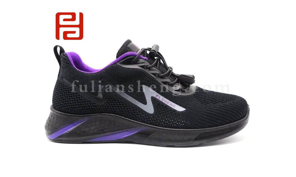 福連升夏季女式網(wǎng)孔透氣休閑運(yùn)動(dòng)鞋飛織漫步軟底跑步鞋圖片