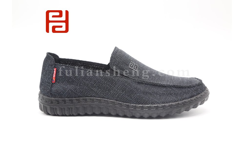 福連升夏季男鞋舒適休閑養(yǎng)生鞋透氣紗網(wǎng)布面棉麻內(nèi)里圖片