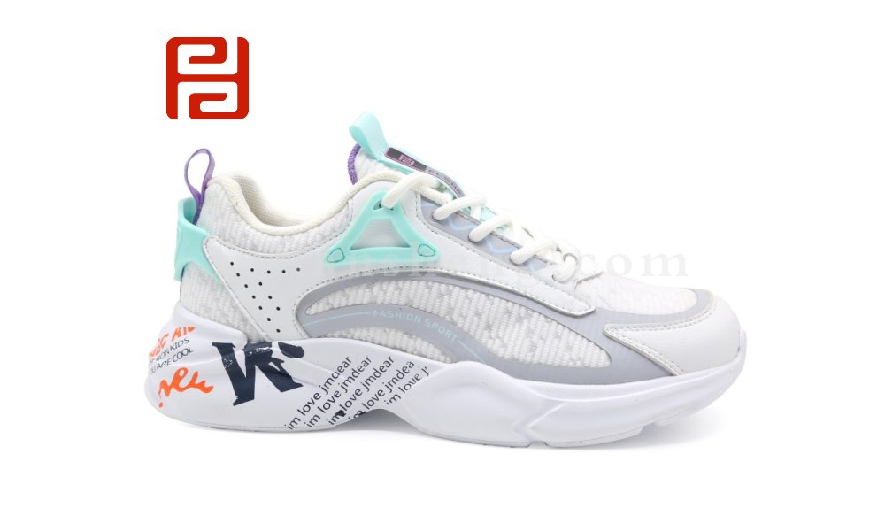 福連升休閑鞋2021秋季新款時(shí)尚運(yùn)動(dòng)拼色透氣輕便女鞋圖片