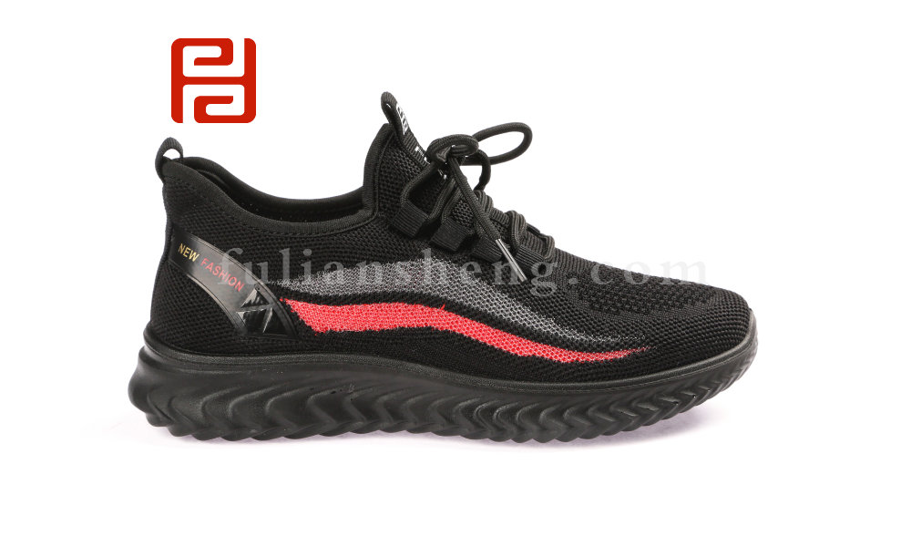 福連升春款女士透氣飛織休閑運動鞋(圖3)