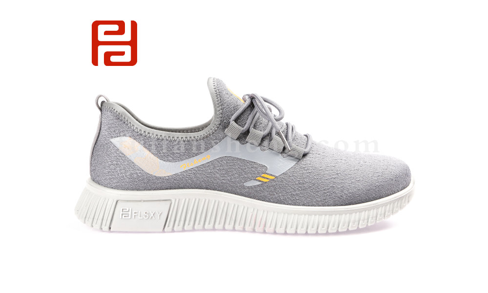 福連升春款男士輕便透氣運(yùn)動(dòng)鞋飛織休閑男鞋(圖5)