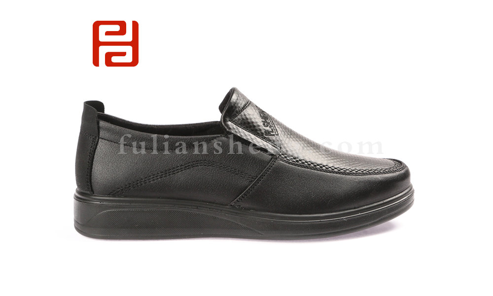 福連升20春款男鞋商務(wù)休閑一腳蹬輕便中年鞋休閑鞋(圖3)