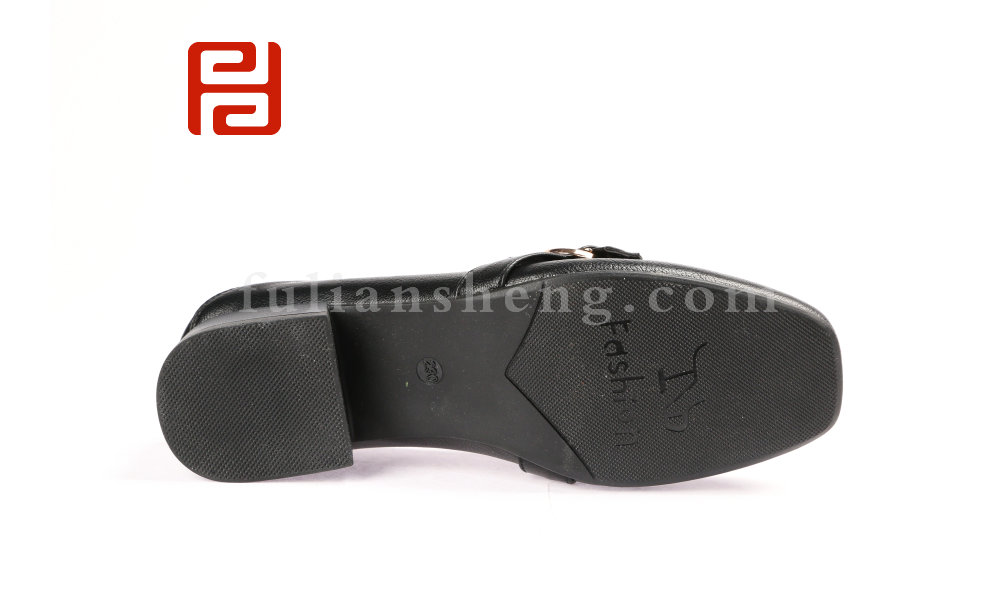 福連升時(shí)尚休閑光面女鞋淺口單鞋低跟休閑鞋(圖5)