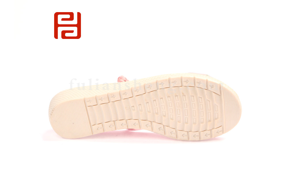 福連升老北京布鞋春時(shí)尚民族風(fēng)繡花坡跟女單鞋(圖4)