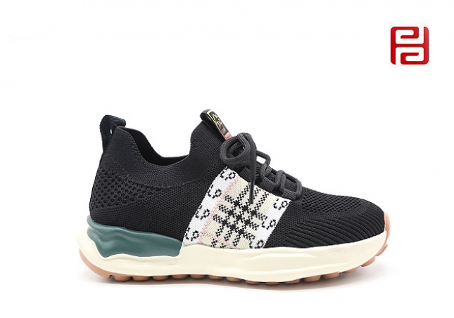 福連升舒適軟底女鞋春季透氣休閑運(yùn)動(dòng)旅游鞋媽媽鞋