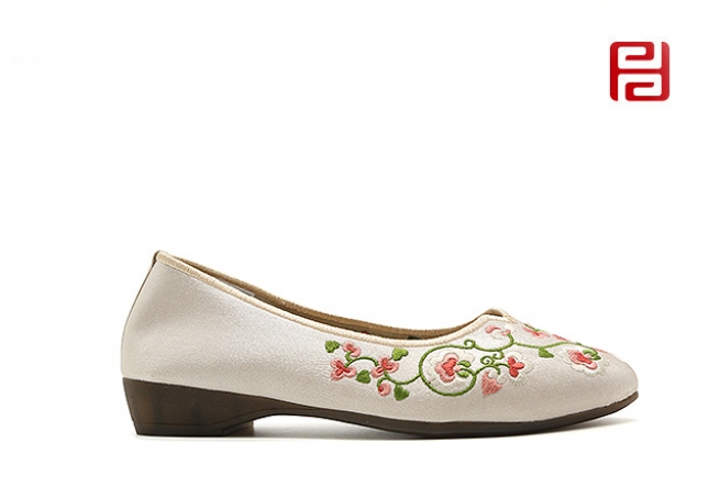 福連升春季女鞋漢唐風(fēng)韻漢舞鞋中國風(fēng)老北京布鞋