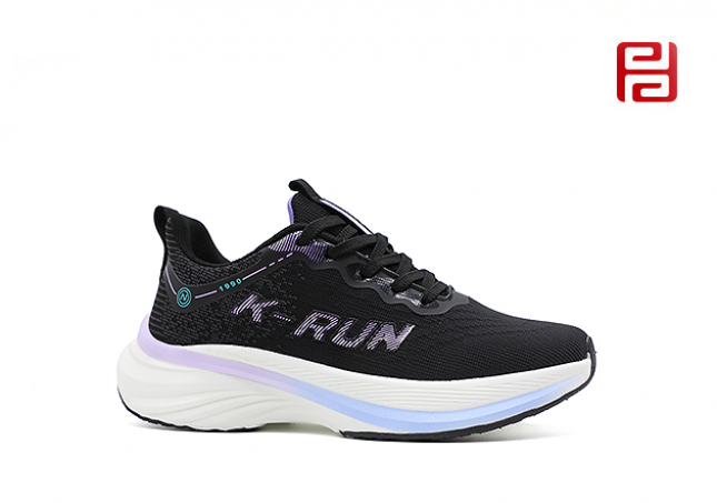 快樂運(yùn)動(dòng)女鞋單鞋冰絲紗架面料3D緩震鞋墊