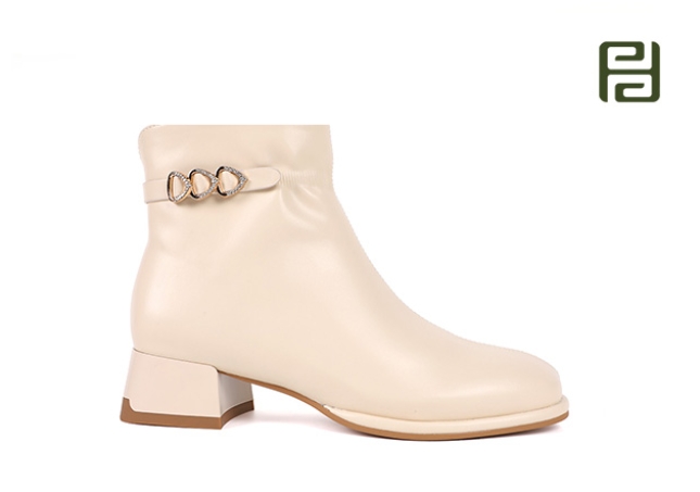 福連升冬季時尚工作商務(wù)女鞋短靴